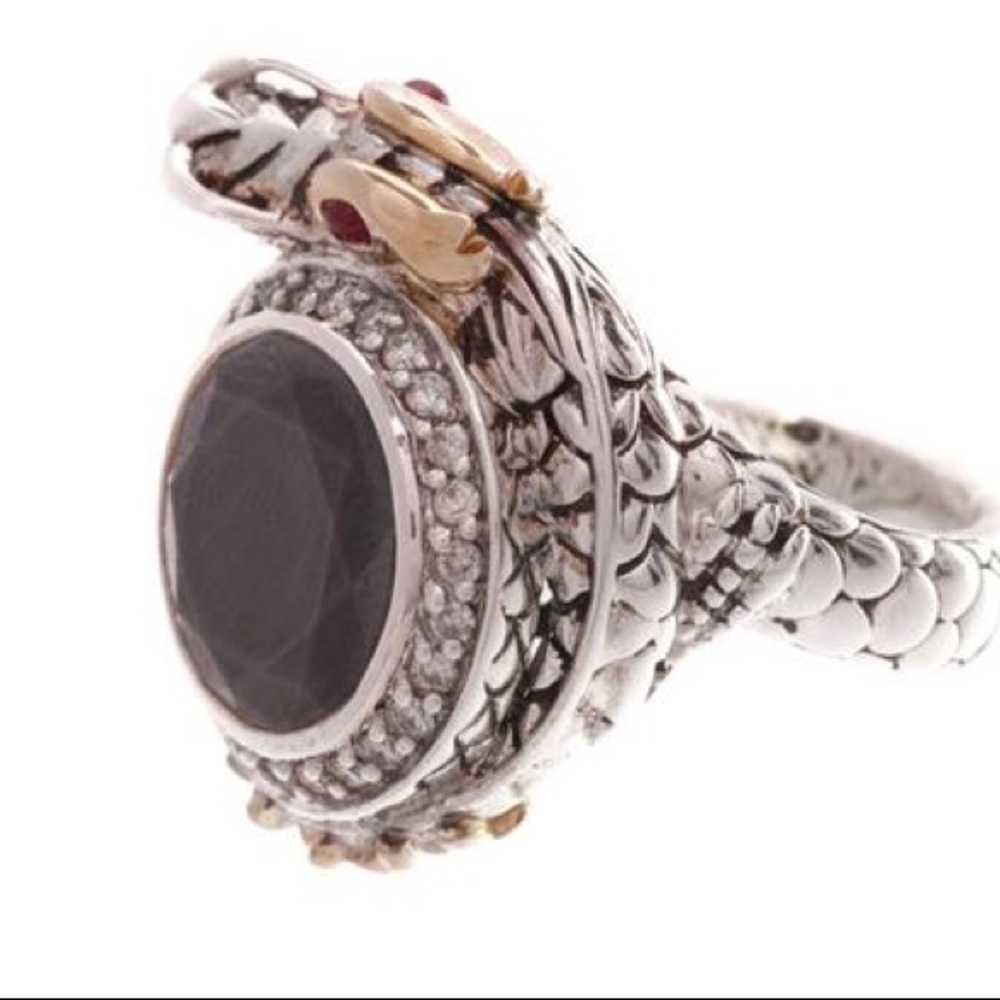 💥💥JOHN HARDY DIAMOND RUBY ♦️ EYES NAGA DRAGON 